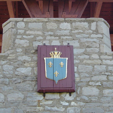 Placard With Coat Of Arms