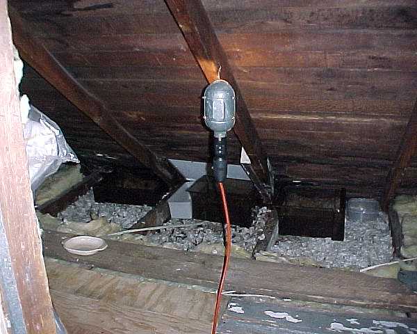 9/10/01-- Leak Abatement Project (protects gallery ceiling)