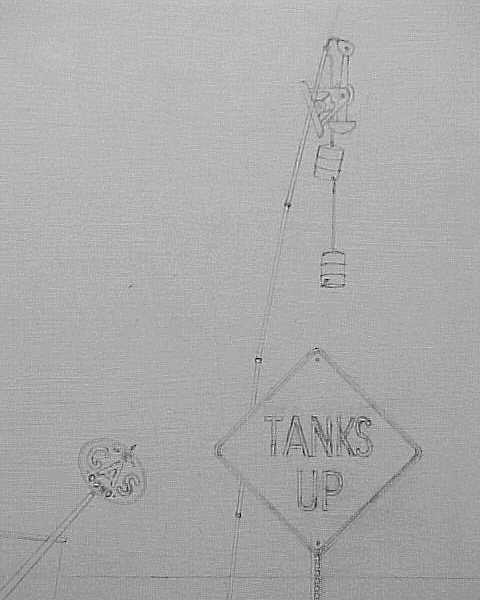 10/3/01-- Car Series, Tanks Up (draw pumper and tanks)