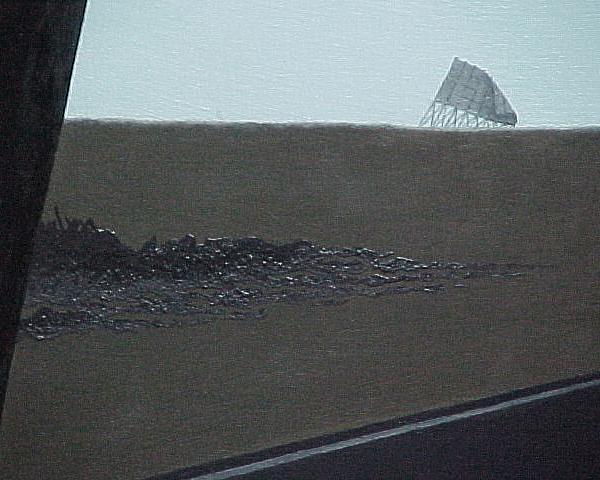 11/28/01-- Car Series, Tanks Up (debris field to the left)