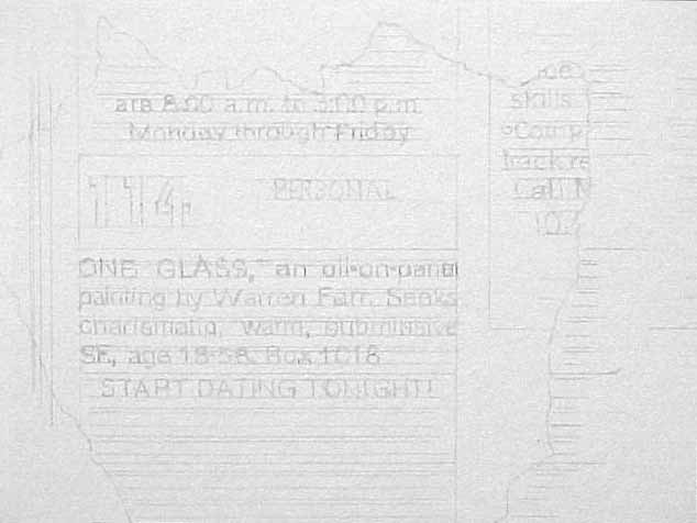 11/15/05-- One Glass (drawing, detail)