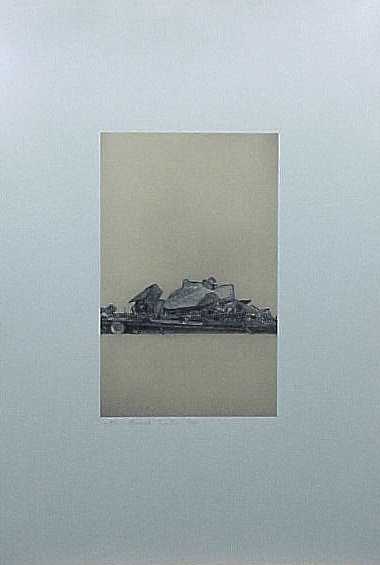 gicle produced from drawing of a mobile home destroyed by fire