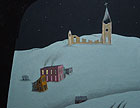 detail of left side of snowscape