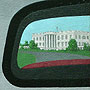detail of rearview mirror