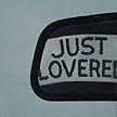detail of rearview mirror
